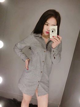 Váy sơ mi kẻ caro Giá bán: 80.000đ