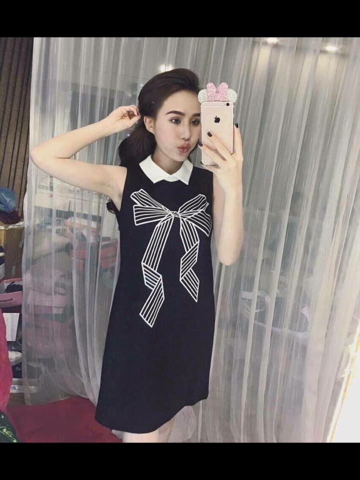 Váy nơ in Váy nơ in Giá bán: 150.000đ