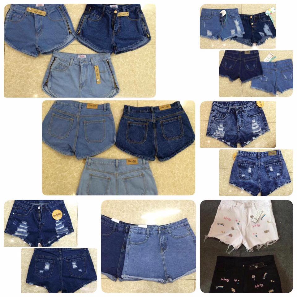 Quần đùi bò Giá bán: 160.000đ