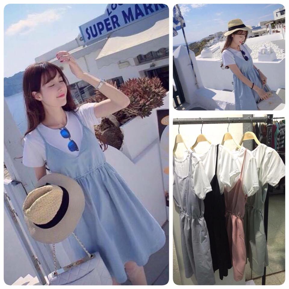 Set váy voan + áo cotton Giá bán: 150.000đ