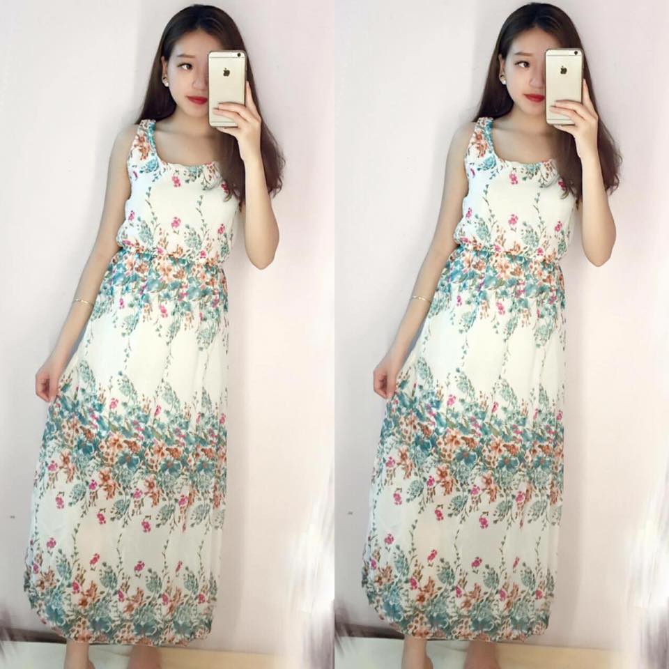 Maxi dáng ngắn và maxi dáng dài Giá bán: 125.000đ