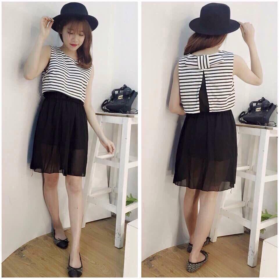 Váy maxi kẻ Váy maxi kẻ Giá bán: 130.000đ