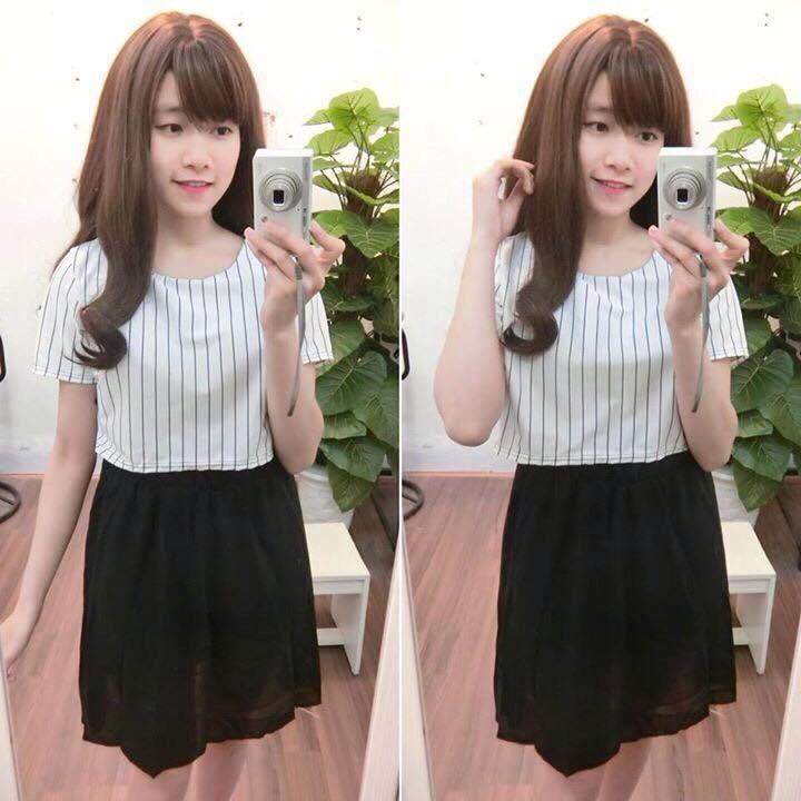 Váy maxi kẻ Váy maxi kẻ Giá bán: 130.000đ