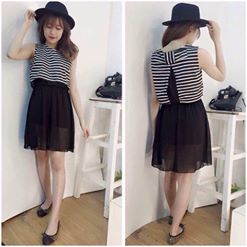 Váy maxi kẻ Váy maxi kẻ Giá bán: 130.000đ