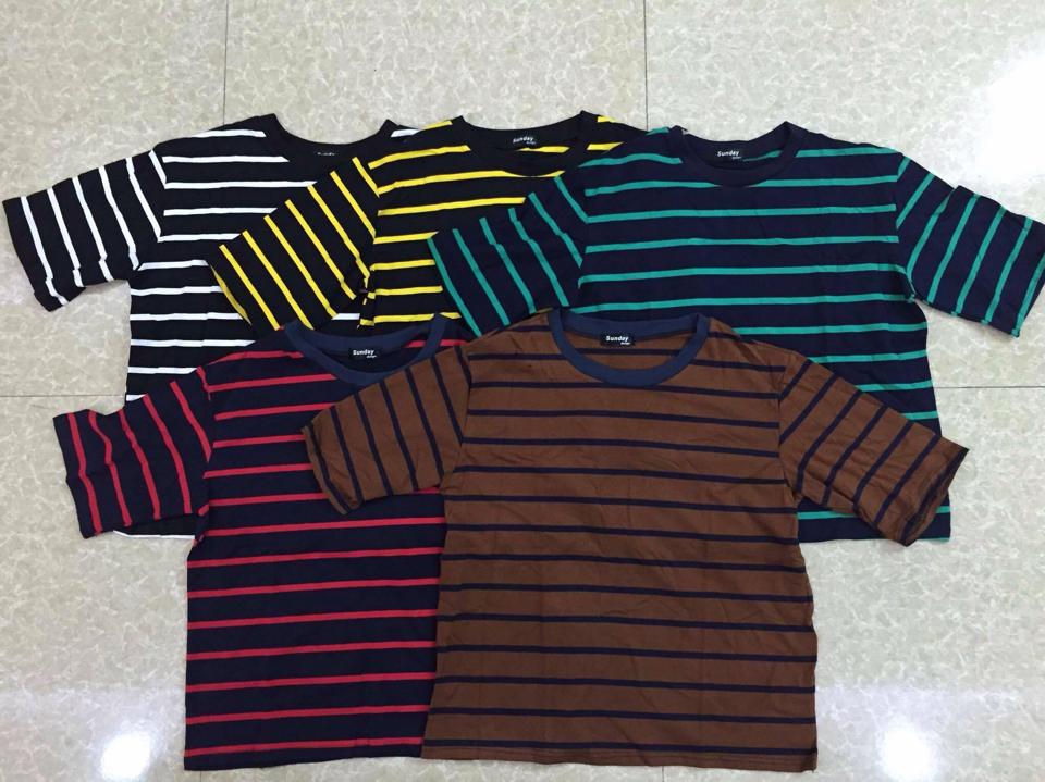 Áo phông kẻ Áo phông kẻ Giá bán: 130.000đ