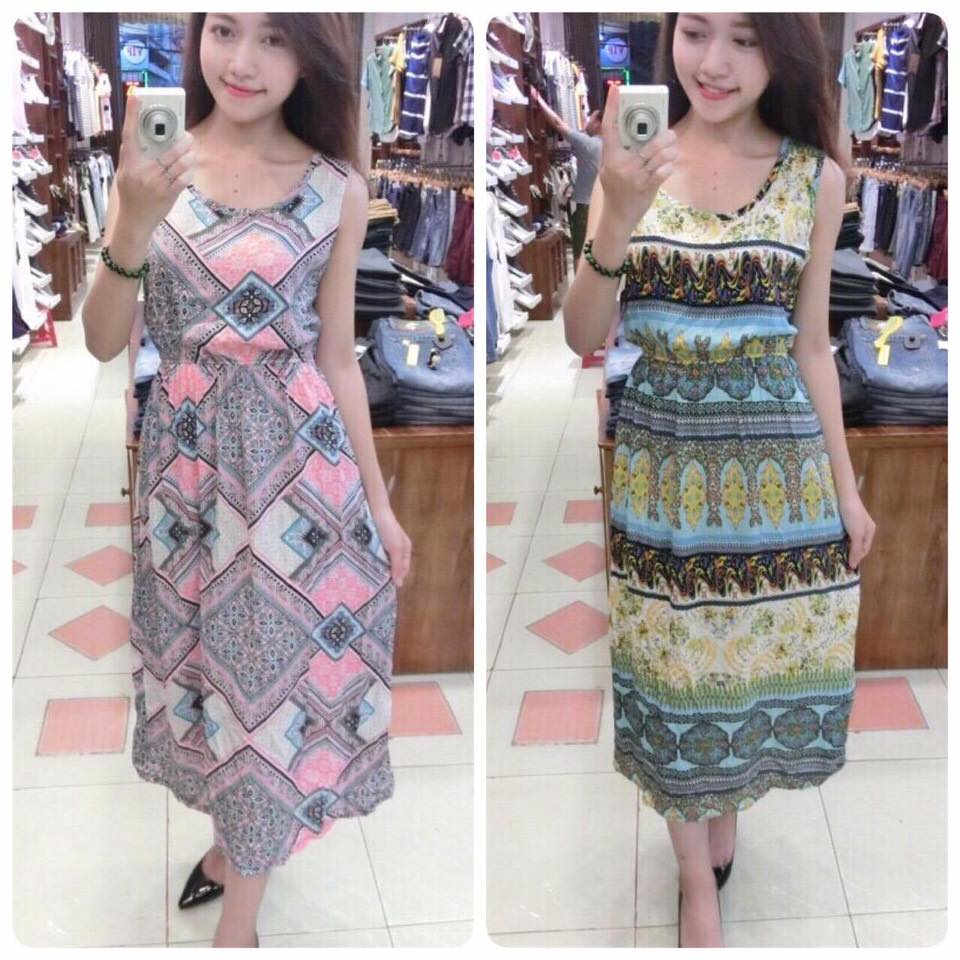 Maxi hoa và maxi thổ cẩm Giá bán: 100.000đ