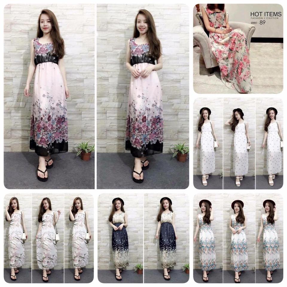 Maxi hoa và maxi thổ cẩm Giá bán: 100.000đ