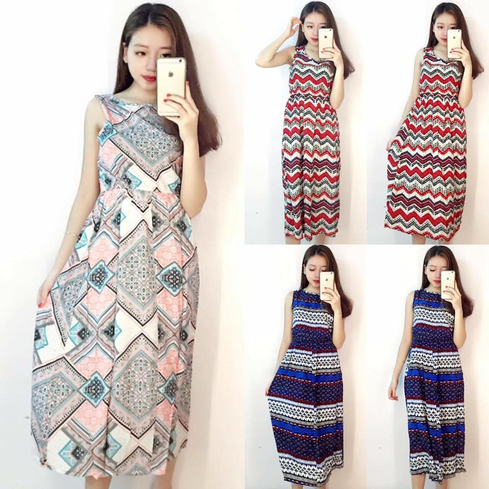 Maxi hoa và maxi thổ cẩm Giá bán: 100.000đ