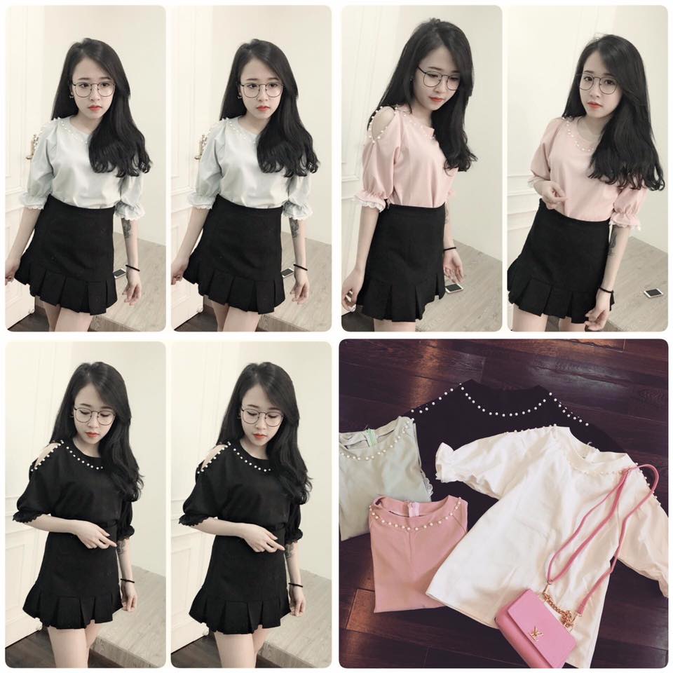 Áo sơ mi ngọc trai Áo sơ mi ngọc trai Giá bán: 145.000đ