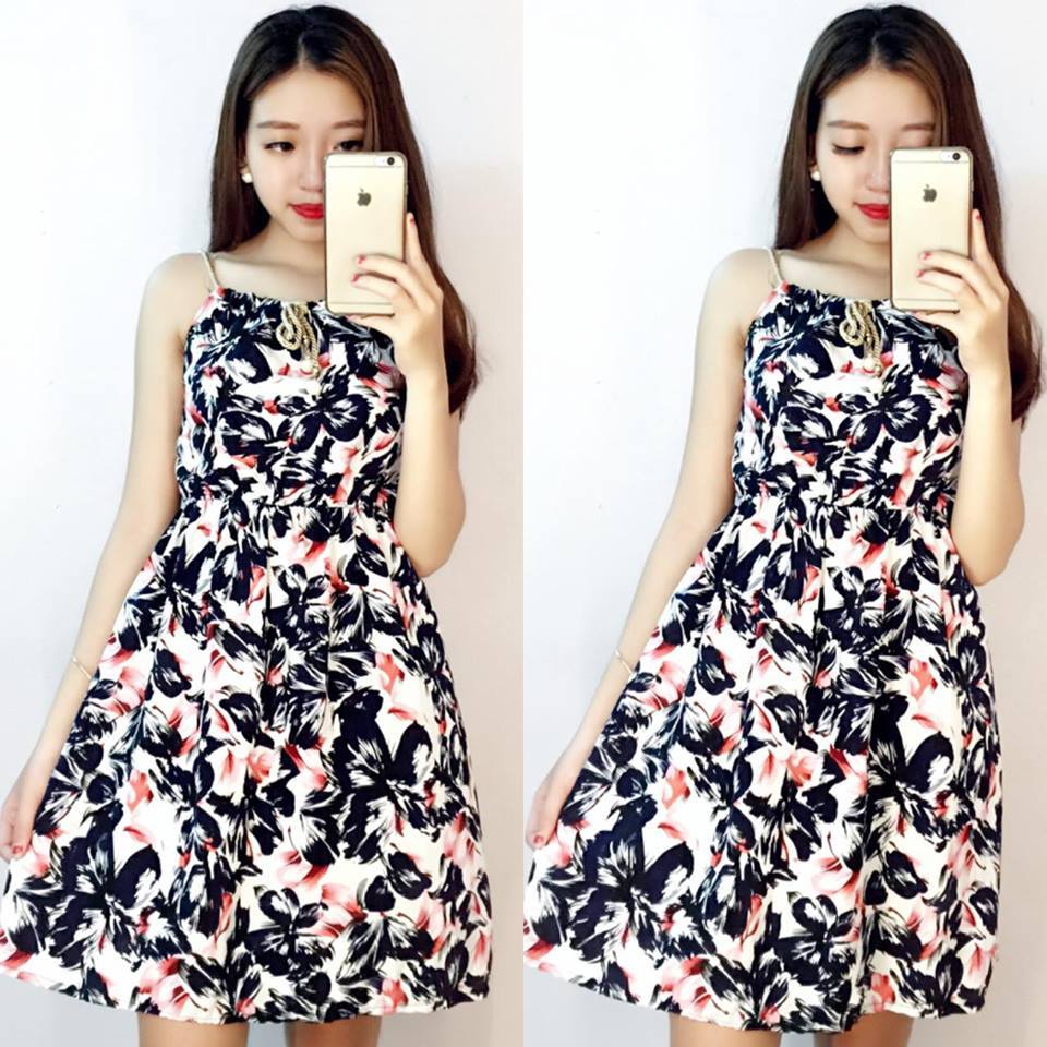 Váy thừng thắt nơ ngọc Giá bán: 110.000đ