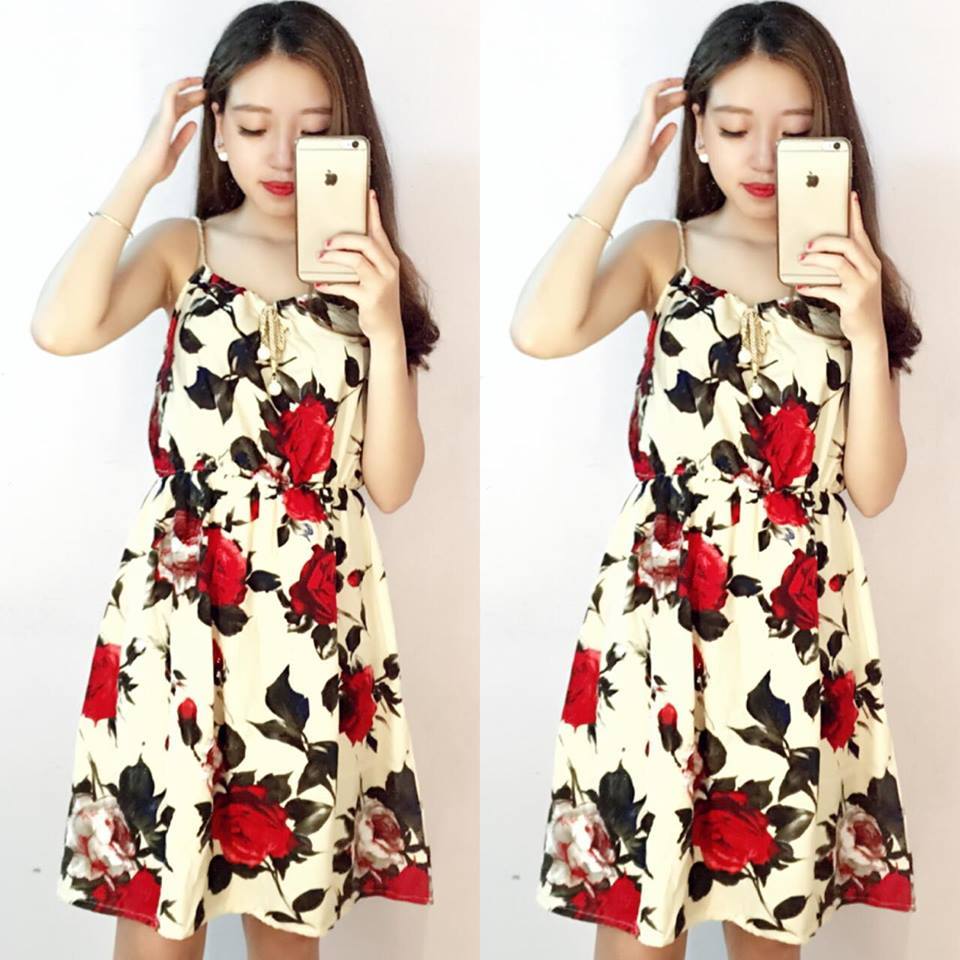 Váy thừng thắt nơ ngọc Giá bán: 110.000đ