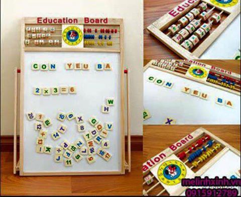 Bảng từ nam châm cho bé học Giá bán: 123.000đ