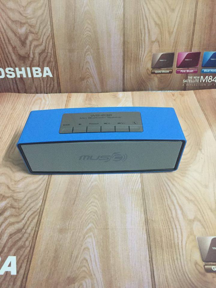 Loa blutooth-WS 636 - thẻ nhớ Giá bán: 220.000đ