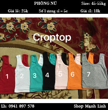 Áo phông Nữ Giá bán: 25.000đ