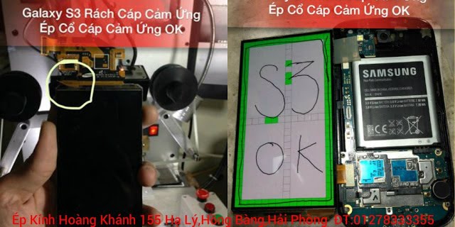 Ép Cổ Cáp Màn Hình Cảm Ứng Galaxy S3 Ép Cổ Cáp Màn Hình Cảm Ứng Galaxy S3 Giá bán: 400.000đ