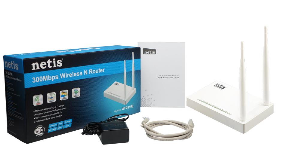 Bộ phát wifi Netis WF2419E Bộ phát wifi Netis WF2419E Giá bán: 279.000đ