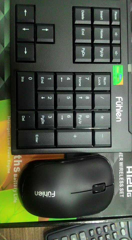 Bàn phím chuột không dây Fuhlen A120G Bàn phím chuột không dây Fuhlen A120G Giá bán: 290.000đ