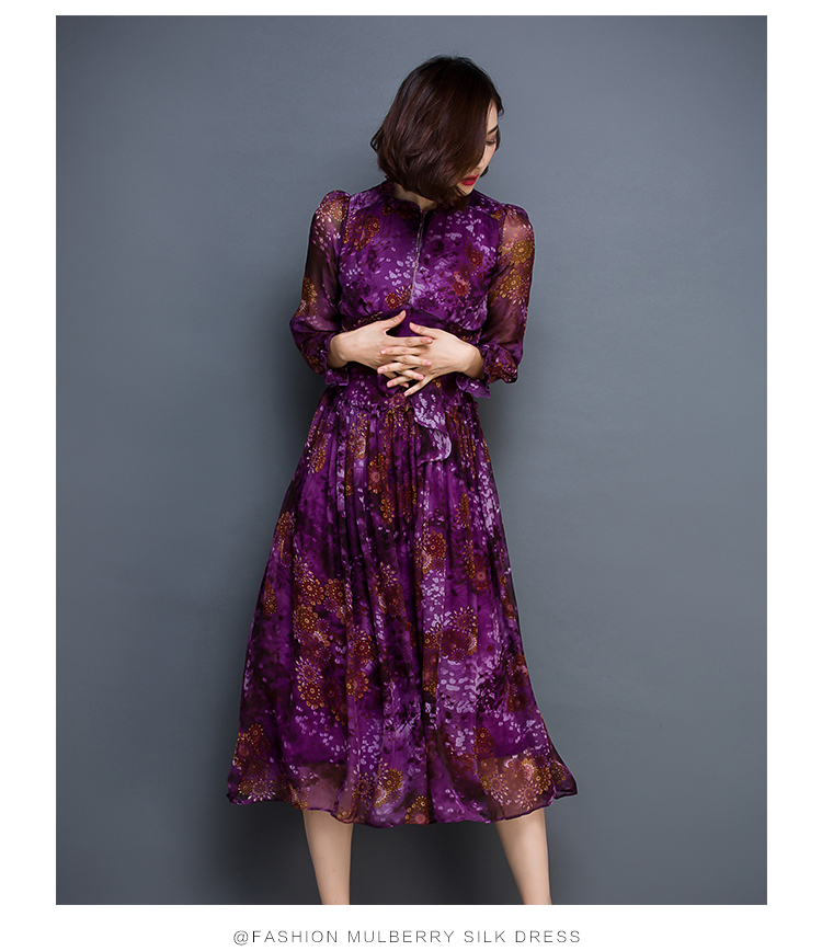 Đầm voan beauty hoa đồng tiền – DV2543 Giá bán: 520.000đ