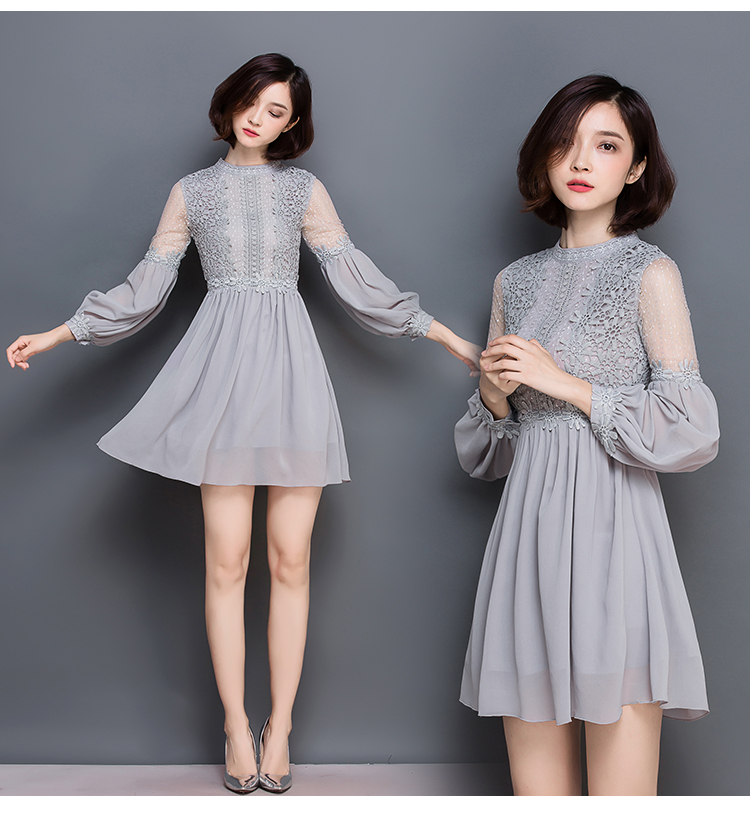 Đầm voan mịn 2 lớp kết ren – DV2534 Giá bán: 480.000đ