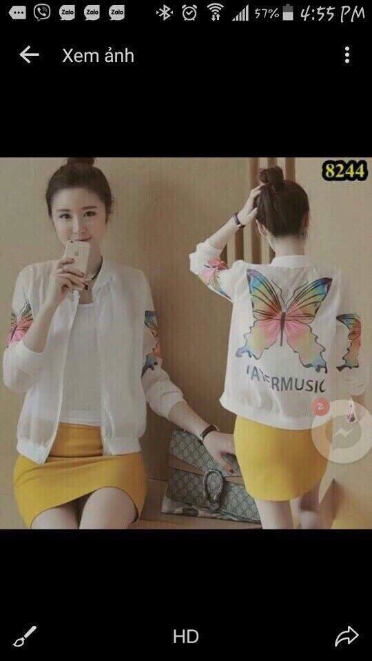 ÁO KHOÁC NỮ Giá bán: 185.000đ