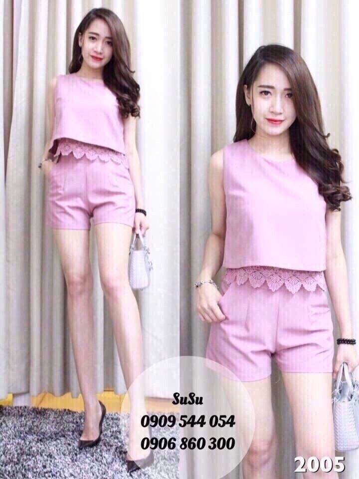 Set bộ short phối ren QC Set bộ short phối ren QC Giá bán: 225.000đ