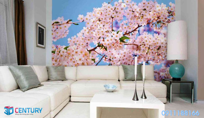 Gạch ốp tường 3D phòng khách Giá bán: 1.900.000đ