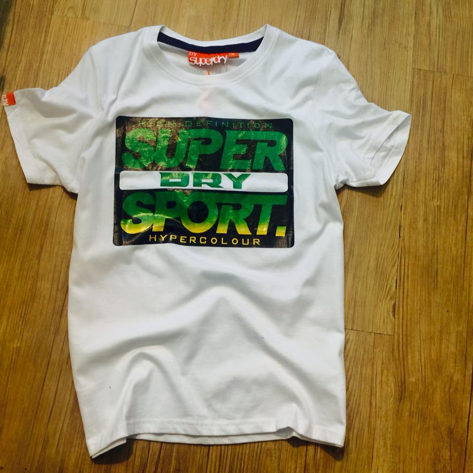 ÁO THUN NAM SUPPER DRY MÀU TRẮNG Giá bán: 185.000đ