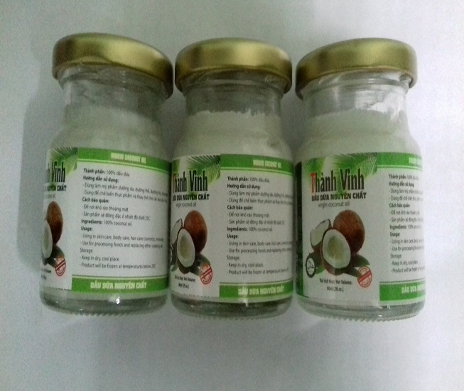 Tinh dầu Dừa Thành Vinh hũ 60ml Tinh dầu Dừa Thành Vinh hũ 60ml Giá bán: 45.000đ