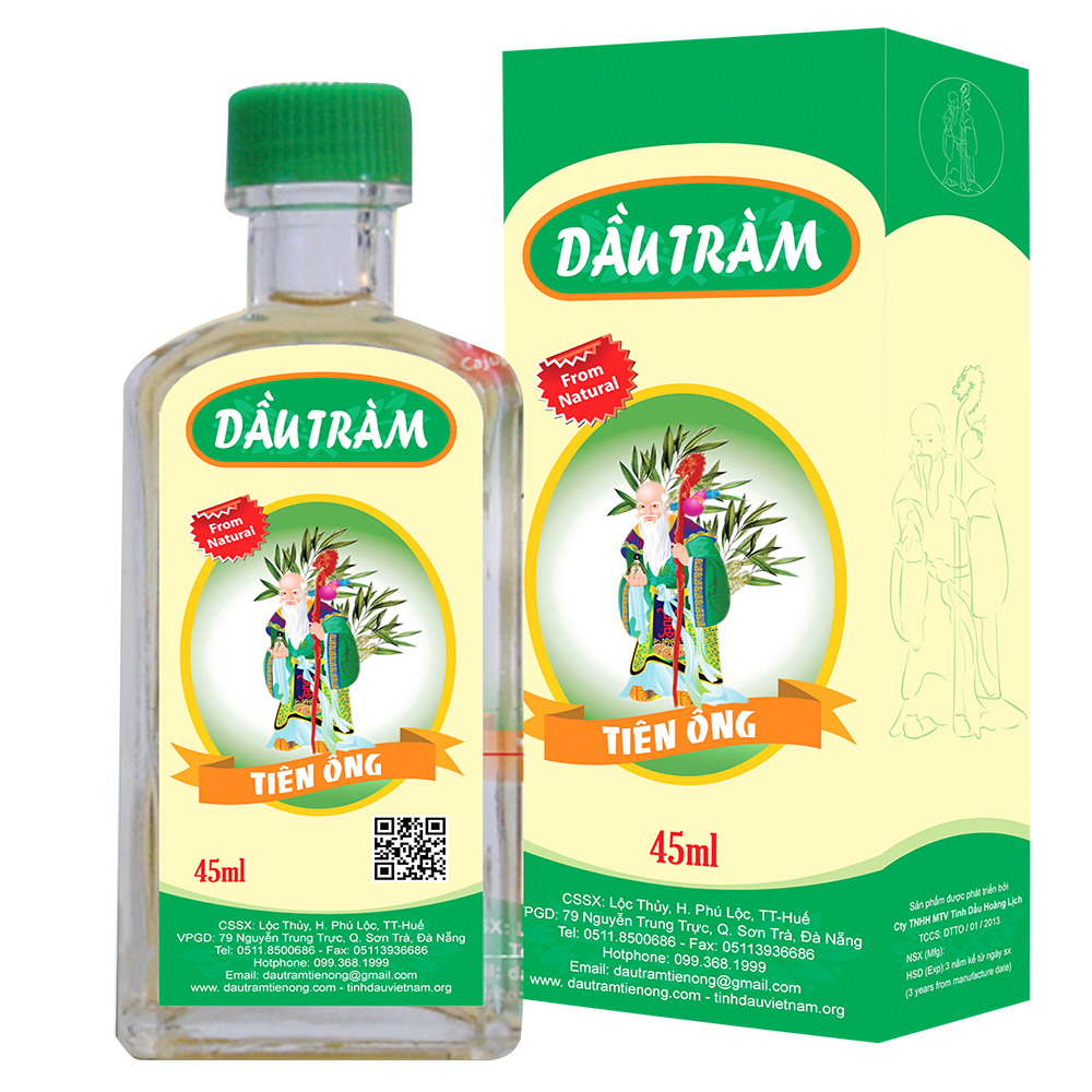 Tinh dầu Tràm Tiên Ông 45ml Tinh dầu Tràm Tiên Ông 45ml Giá bán: 65.000đ