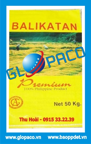 Bao PP dệt đựng gạo 50kg Bao PP dệt đựng gạo 50kg Giá bán: 0đ
