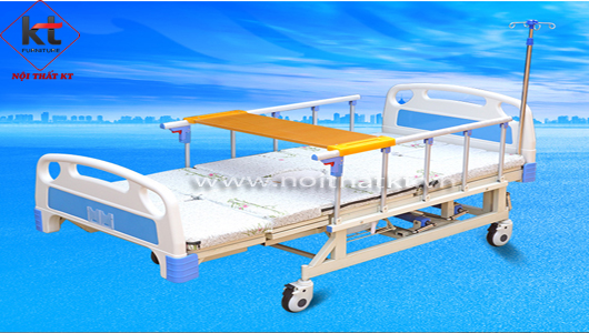 Giường bệnh nhân đa năng 2 tay quay mã KT-GB05 Giá bán: 8.550.000đ