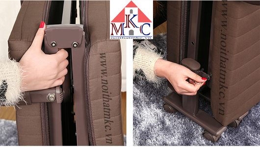 GIƯỜNG GẤP ĐA NĂNG HÀN QUỐC GIÁ RẺ rộng 75cm - mã KT-G01 Giá bán: 3.550.000đ