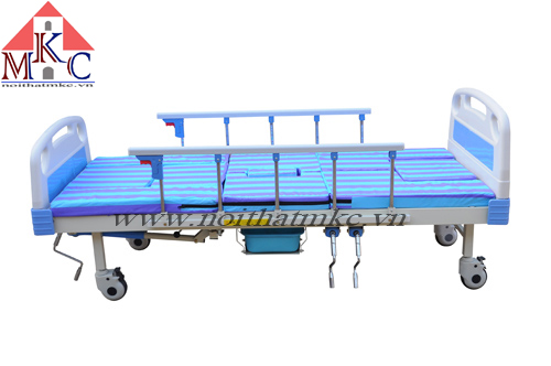 GIƯỜNG BỆNH NHÂN 5 TAY QUAY KIỂU DÁNG MỚI,THÊM TIỆN NGHI CHO NGƯỜI SỬ DỤNG Giá bán: 14.300.000đ