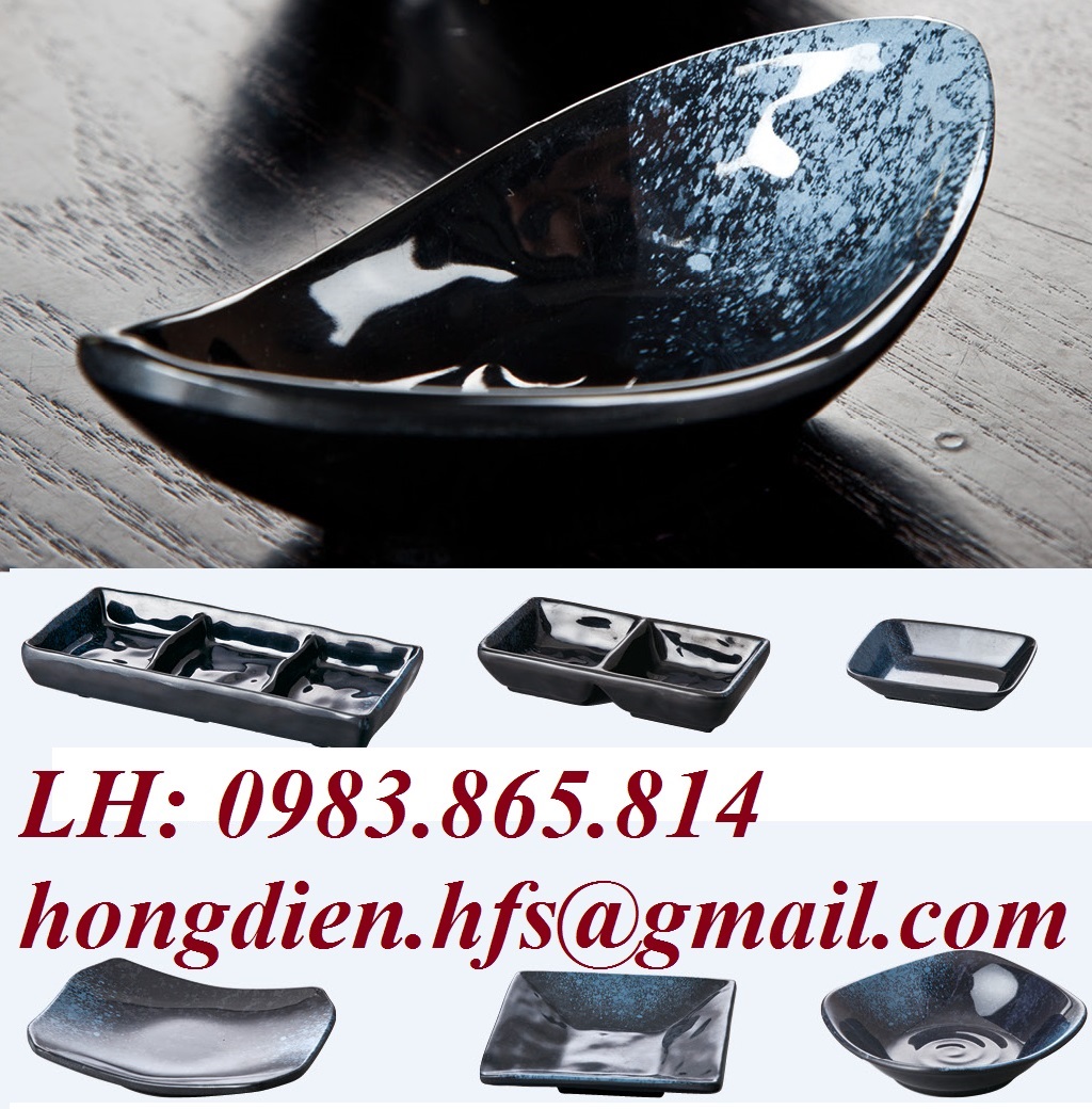 Bát đĩa melamin cao cấp cho nhà hàng nhật, bát đĩa tiệc Giá bán: 56.000đ