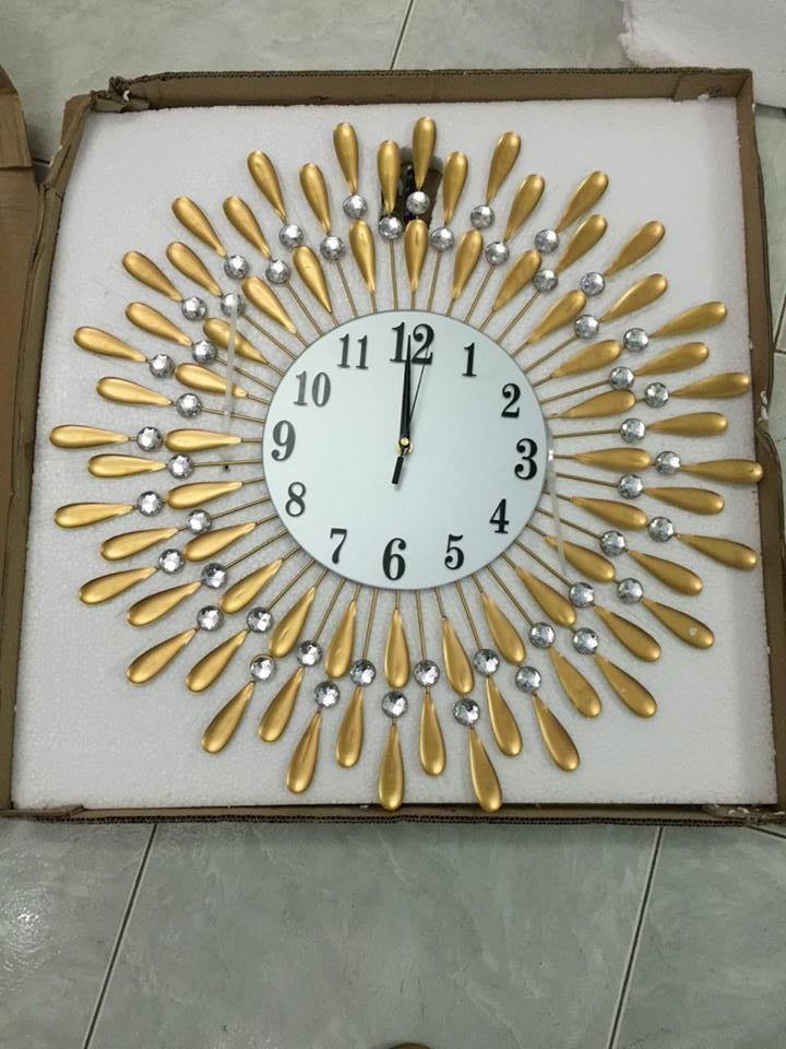 Đồng hồ treo tường JT1301SB Gold Giá bán: 850.000đ