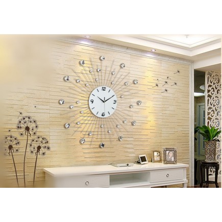 Đồng hồ trang trí pha lê trắng M9100A Giá bán: 910.000đ