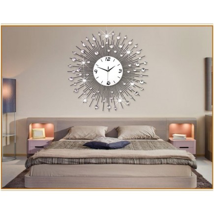 Đồng hồ trang trí pha lê trắng M9100MD Giá bán: 850.000đ