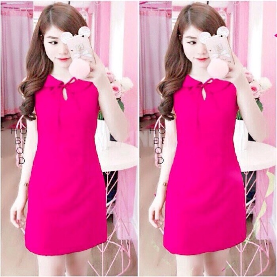 Đầm suông nữ khoét giọt nước DU11704 Giá bán: 79.000đ