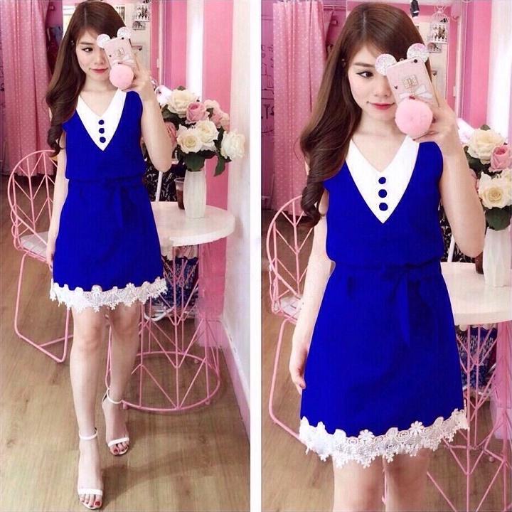 Đầm nữ thắt nơ DU11707 Giá bán: 79.000đ