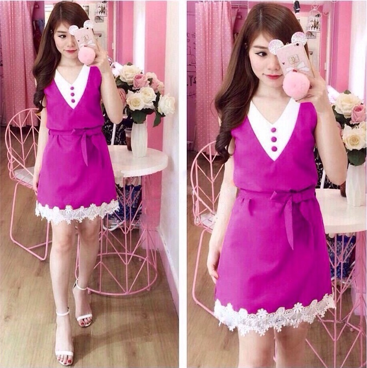 Đầm nữ thắt nơ DU11707 Giá bán: 79.000đ