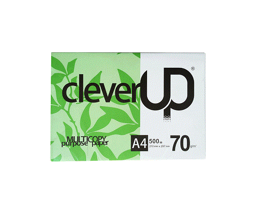Giấy Clever Up BB, A4-70 (Box / 5 Ream) Giá bán: 277.500đ