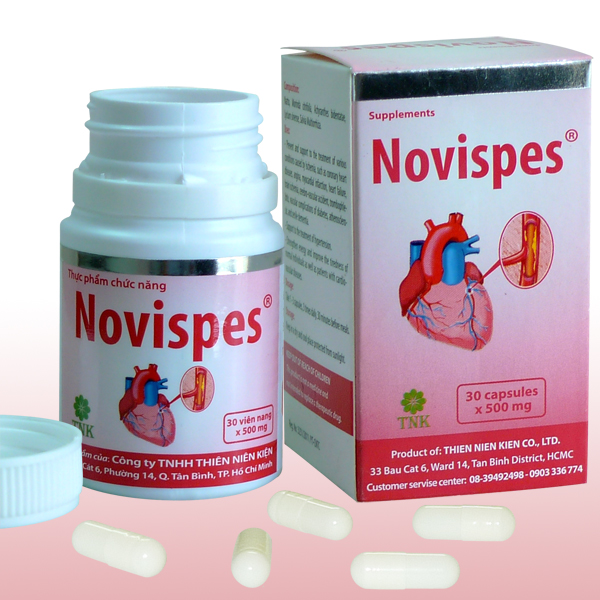 Novispes điều trị đau thắt ngực, suy tim Giá bán: 0đ