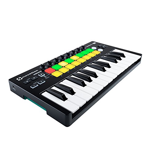 Novation Launchkey Mini 25-Note USB Keyboard Controller for Ableton Live, MK2 Version (LAUNCHKEY-MINI-MK2) Giá bán: 3.190.000đ