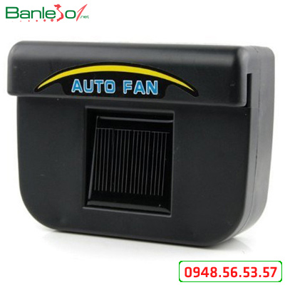 Quạt thông gió ô tô năng lượng mặt trời Auto Fan  Giá bán: 215.000đ