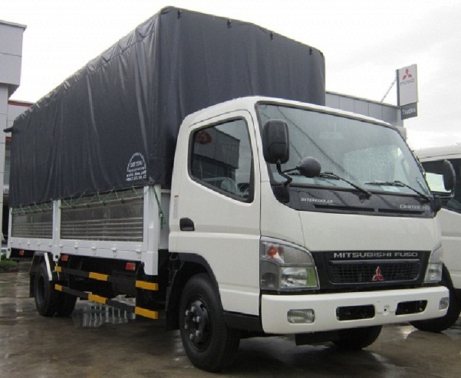 Bán xe tải Mitsubishi Fuso 5 tấn tặng ngay thùng xe Giá bán: 690.000.000đ
