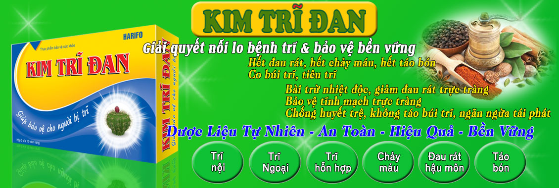 Thực phẩm chức năng Kim Trĩ Đan Giá bán: 120.000đ