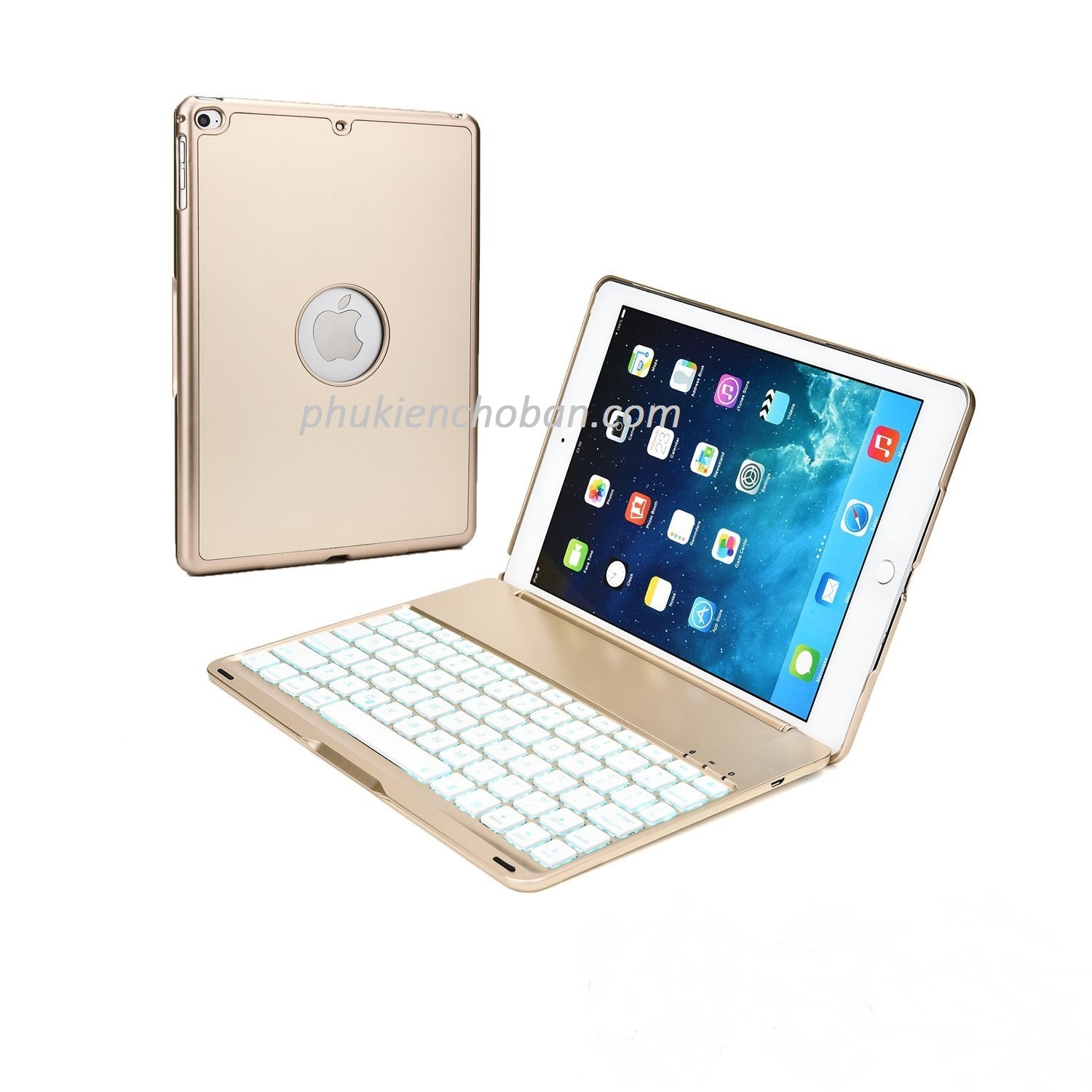 Bàn phím ốp lưng iPad Air 2 iPad6 Bluetooth bh chính hãng 12 tháng Bàn phím ốp lưng iPad Air 2 iPad6 Bluetooth bh chính hãng 12 tháng Giá bán: 999.000đ