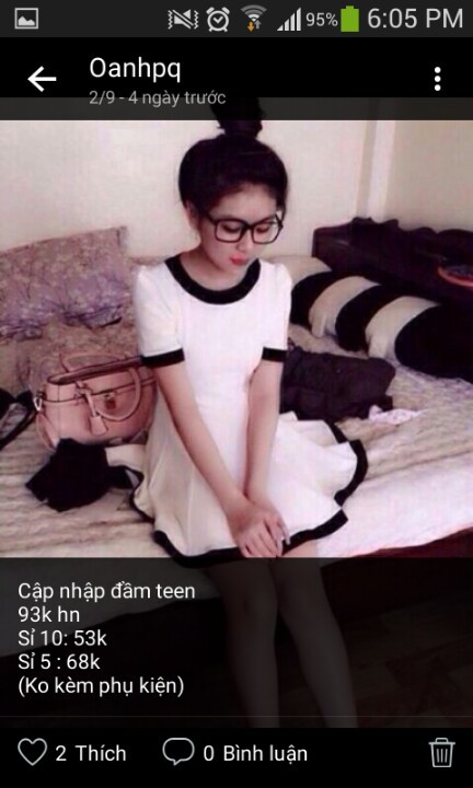 đầm váy Giá bán: 55.000đ