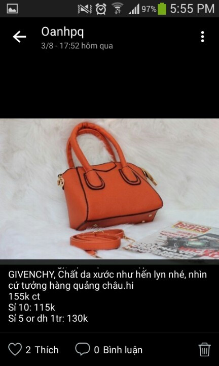 túi xách, ví Giá bán: 120.000đ