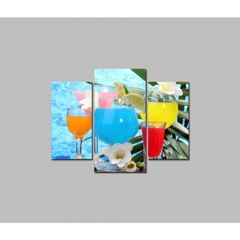 Tranh đồng hồ nhà bếp DH1227A (kích thước 80x60cm) Giá bán: 405.000đ